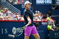 Alex Michelsen in action at the National Bank Open (Picture: Getty)